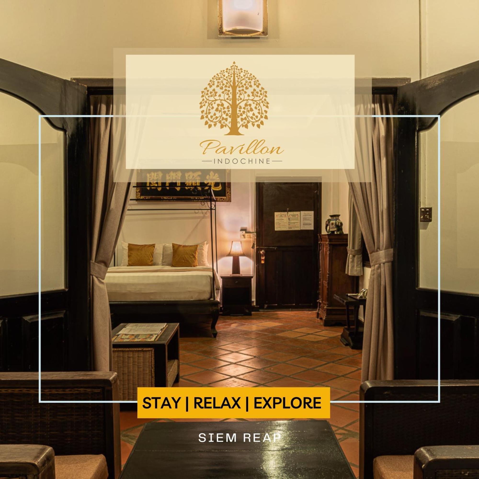 Pavillon Indochine Boutique - Hotel Siem Reap Exterior foto