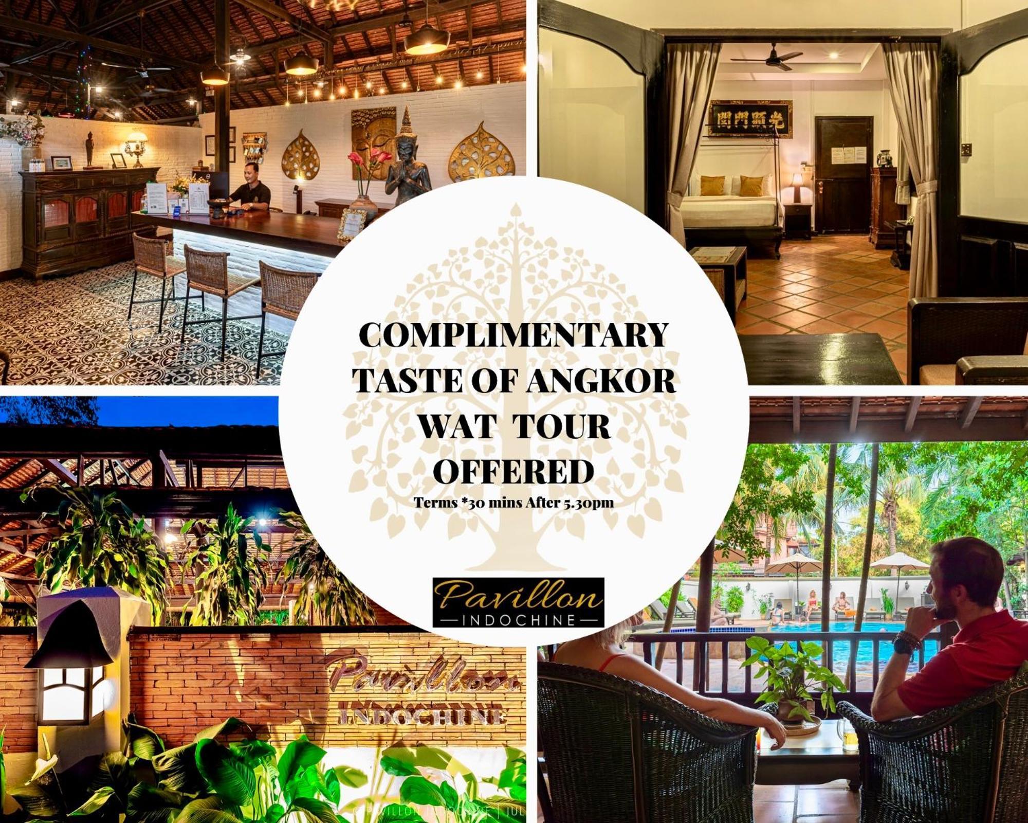 Pavillon Indochine Boutique - Hotel Siem Reap Exterior foto